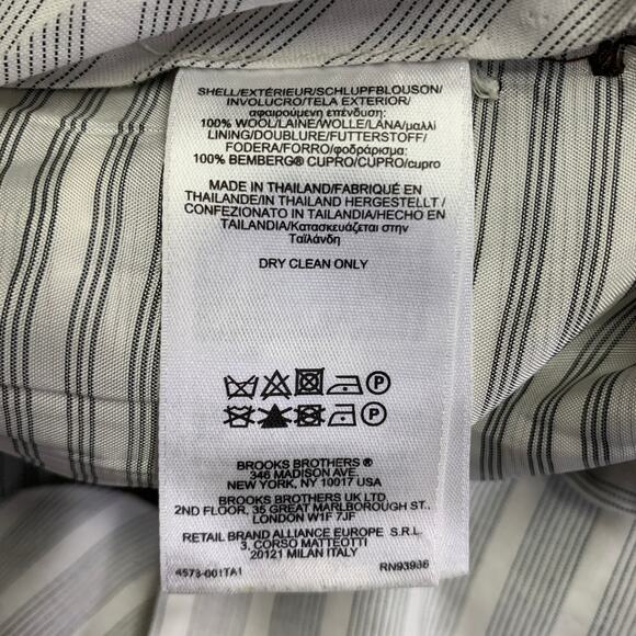 BLACK FLEECE Size M Burgundy Twill Wool Button Fly Dress Pants - Picture 5 of 6